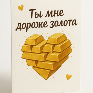 Открытка с вашими пожеланиями